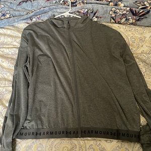 Under armour zip up sweatshirt Light weight